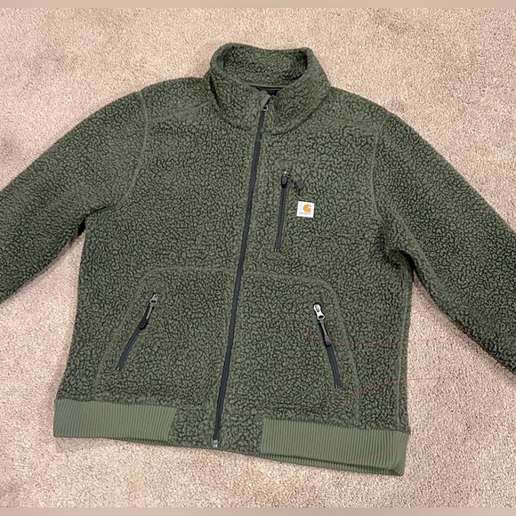 CARHARTT Women’s High Pile Fleece Jacket Size L - Picture 8 of 13